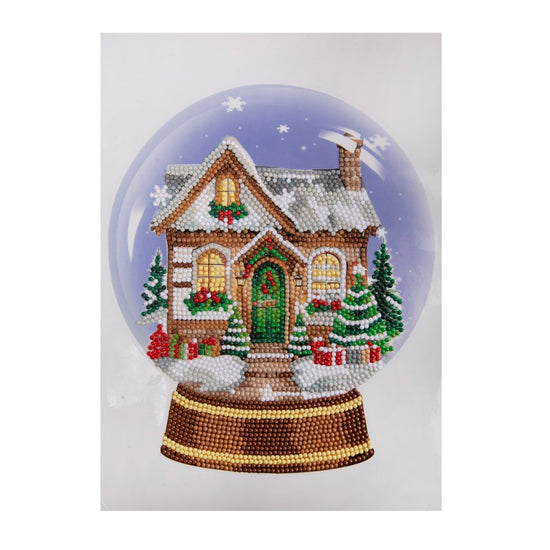 Snowglobes Crystal Art Window Stickers 10