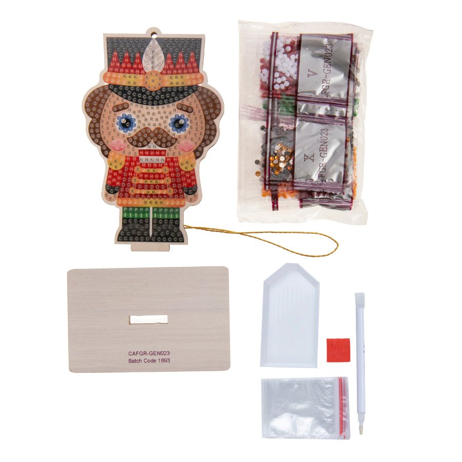 Soldier Crystal Art Buddies Festive Series4 Decoration 3