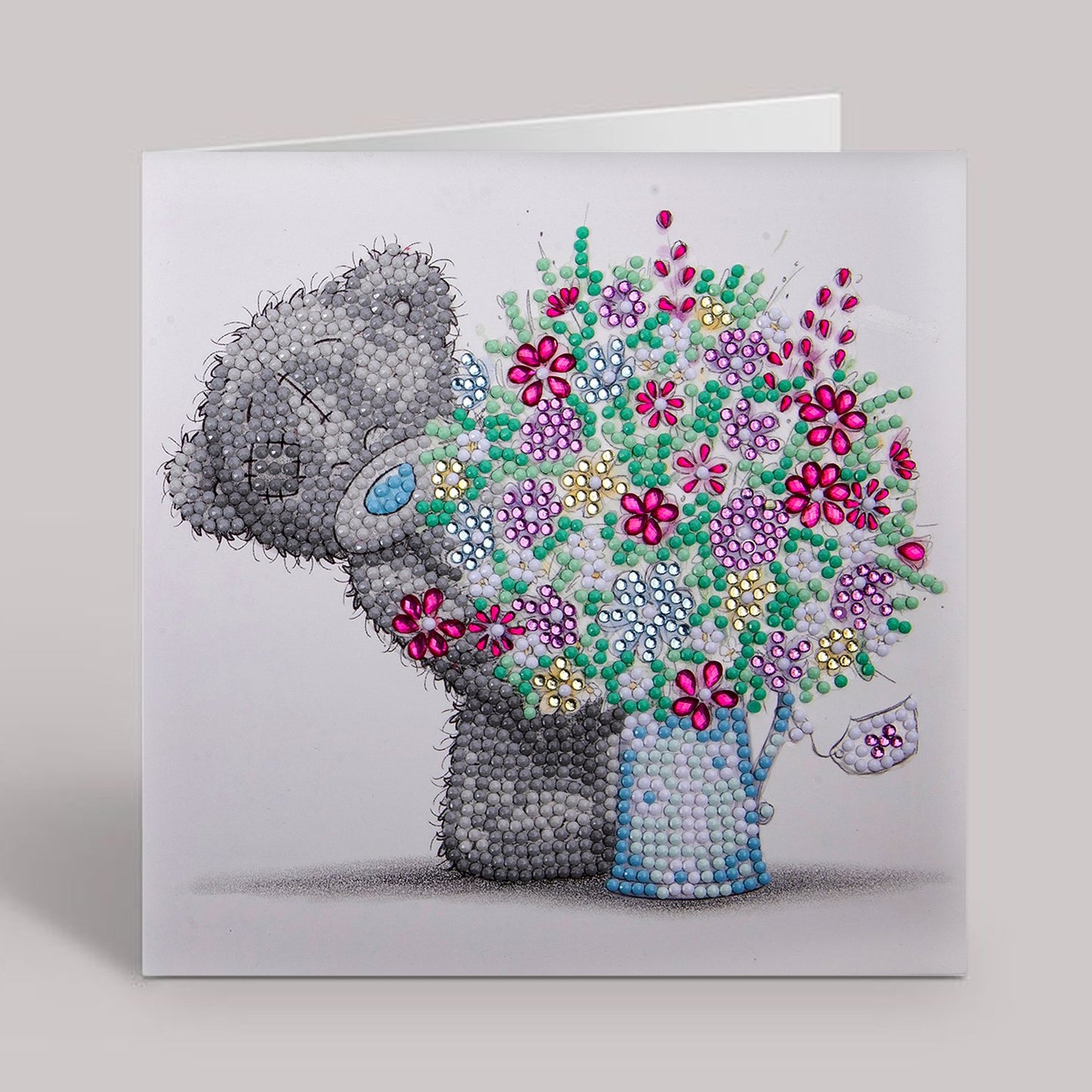 Someone Special Tatty Teddy Crystal Art Card 1