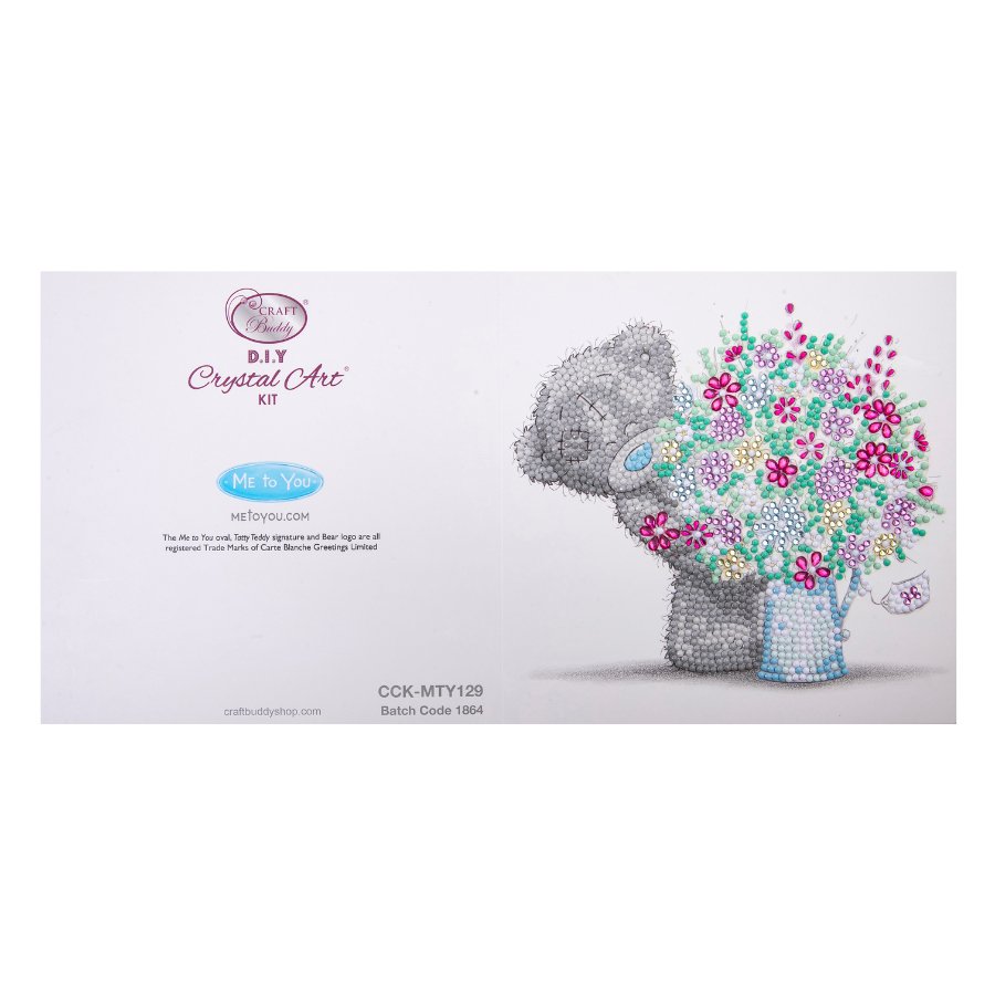 Someone Special Tatty Teddy Crystal Art Card 2