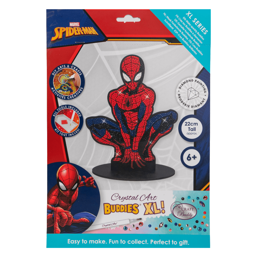 Spiderman Crystal Art Buddies XL MARVEL pack