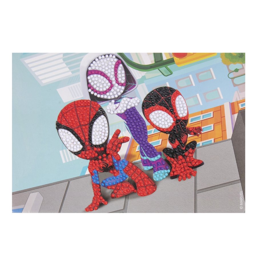 Spiderman Crystal Art Mega Activity Set Disney 4