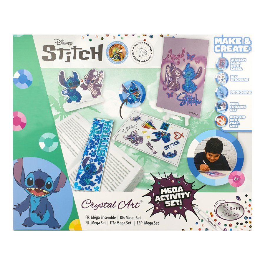 Stitch Crystal Art Mega Activity SetDisney 7