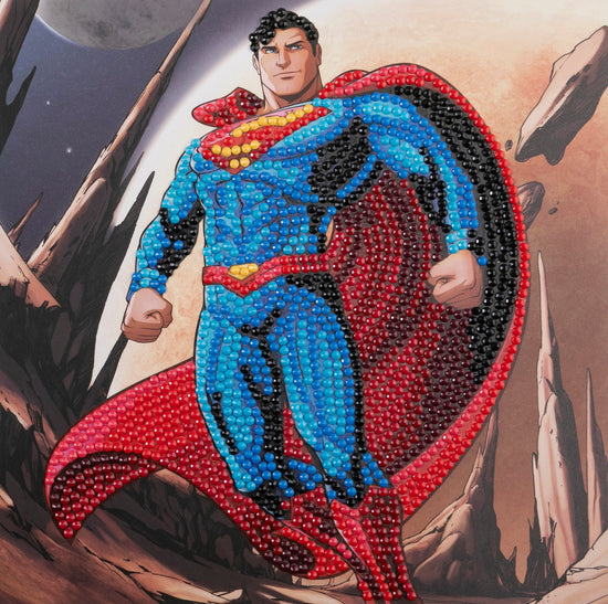 Superman DC Comics Crystal Art Card 2