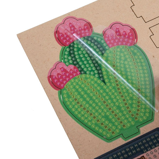 Crystal Art Cacti - Set of 6