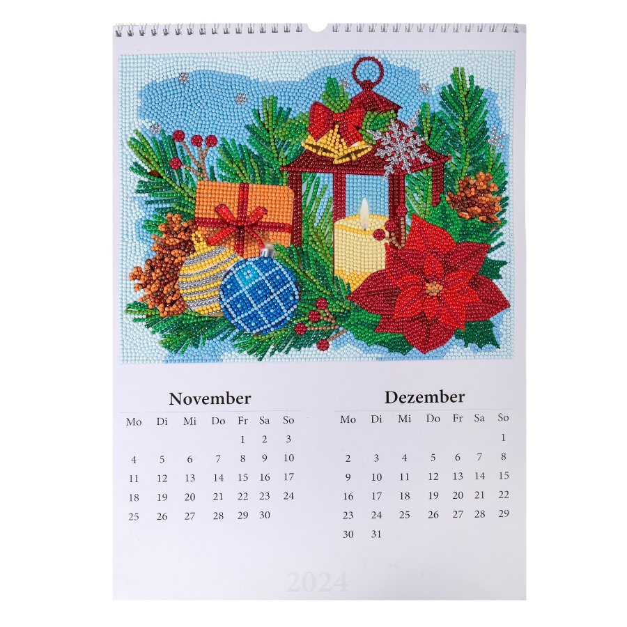 Crystal Art Calendar 2024