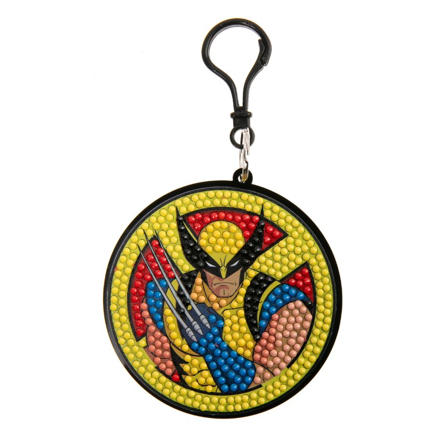 Wolverine Crystal Art Bag Charm Kit MARVEL 7