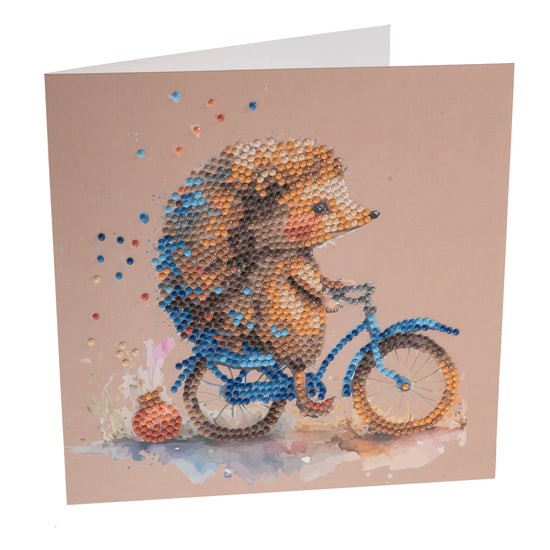 cute baby hedgehog CARD BASE new 4