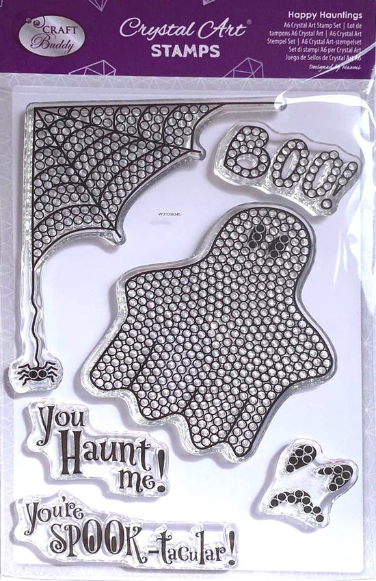 Happy Hauntings - Crystal Art A6 Stamp Set