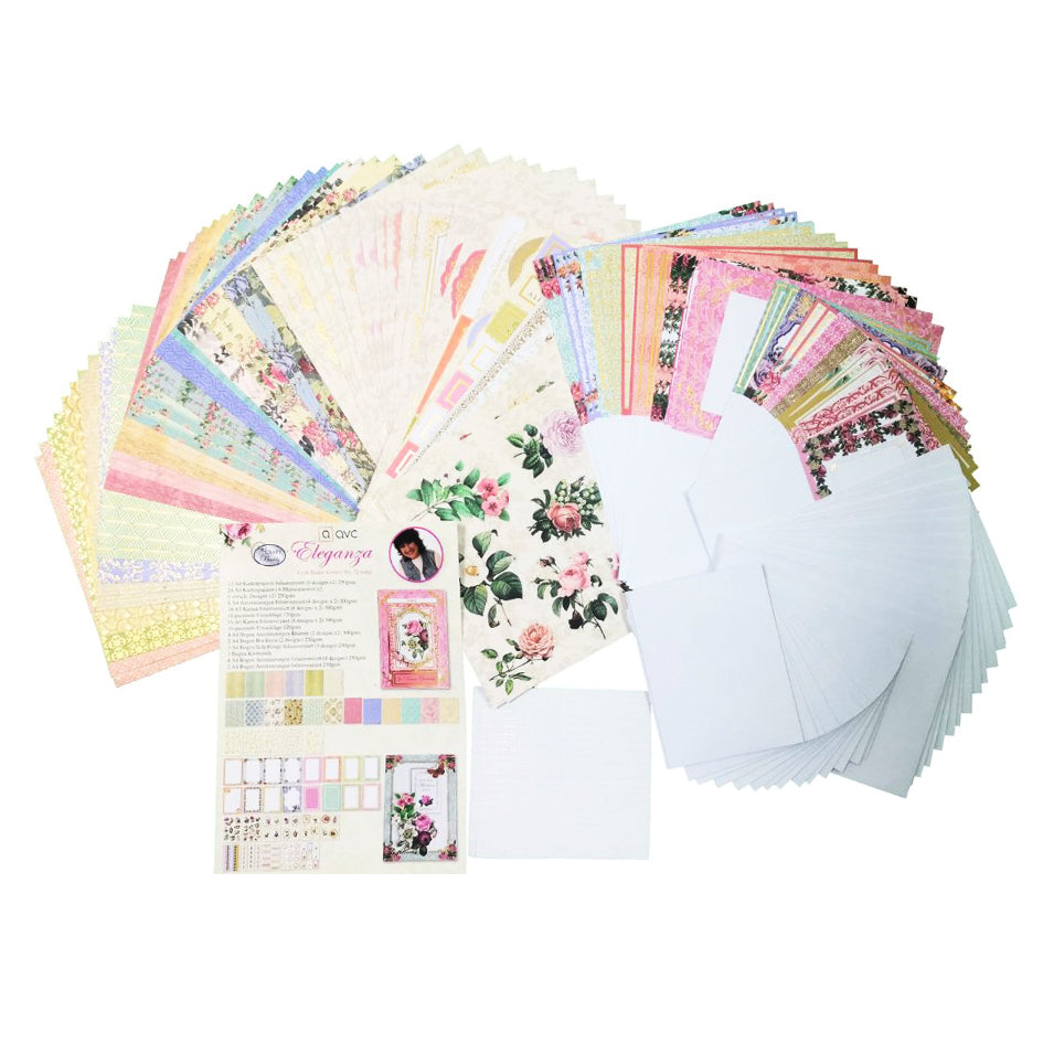 Craft Buddy Eleganza Papercrafting Kit - makes 32