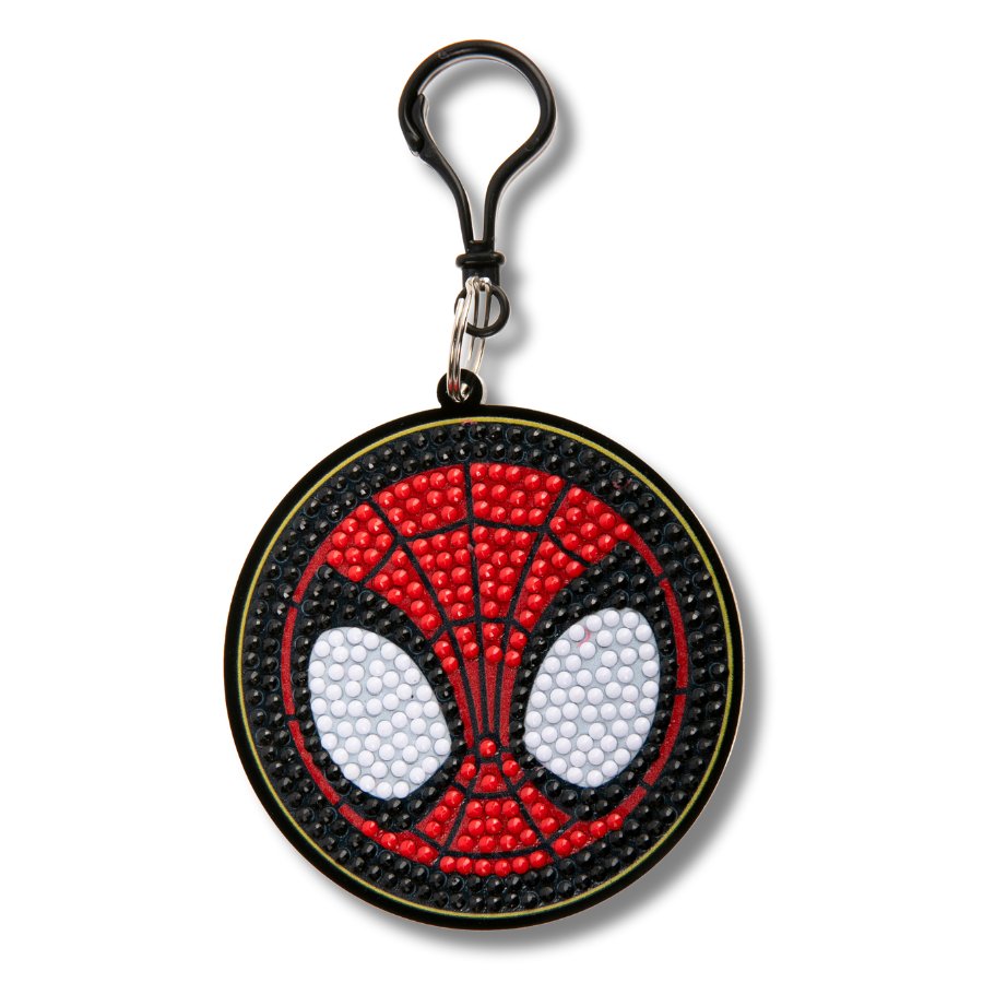 Spiderman Crystal Art Bag Charm Kit MARVEL 3