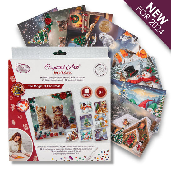 2024 Limited Edition "The Magic Of Christmas" Set of 8 Cards