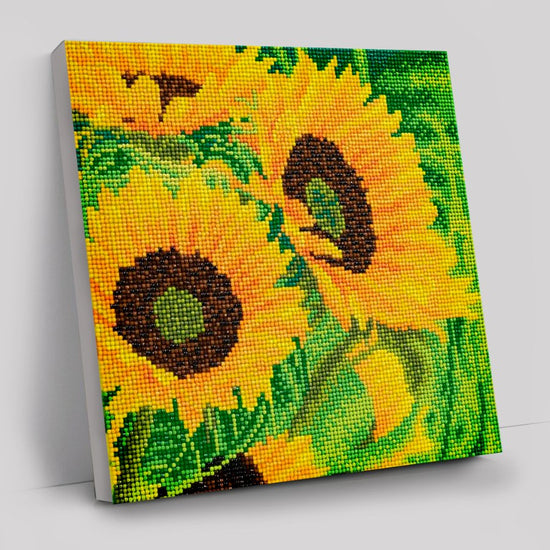 sunflower joy Crystal Art Kit 30x30cm