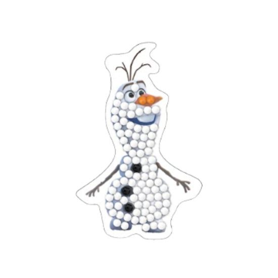 Olaf Crystal Art Sticker