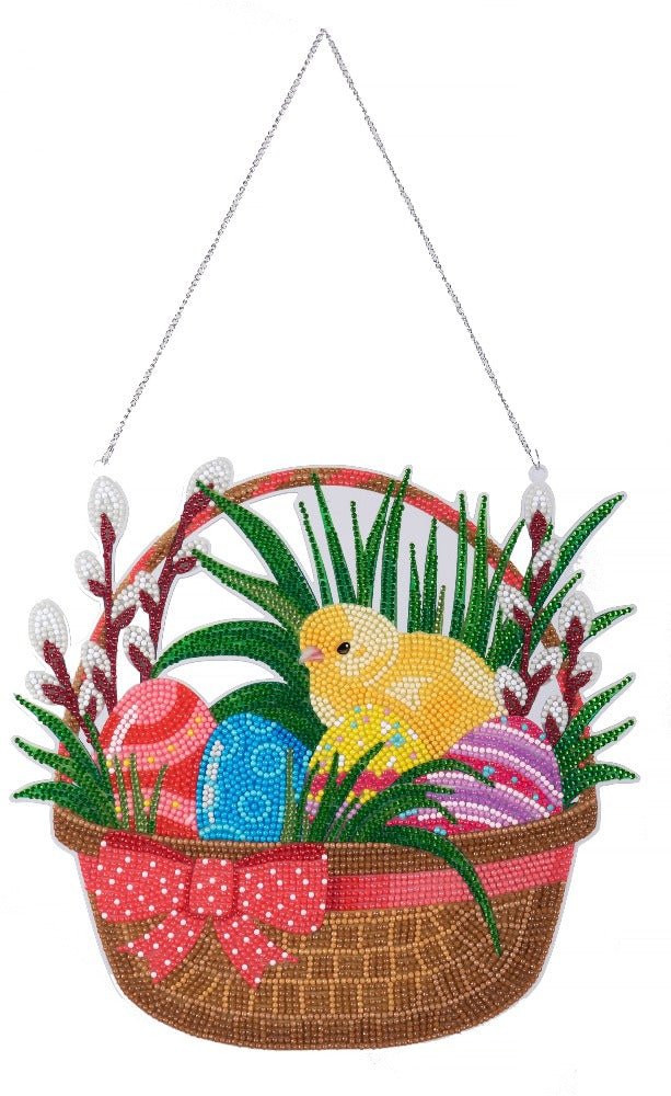 Crystal Art Hanging Basket Kits - EASTER