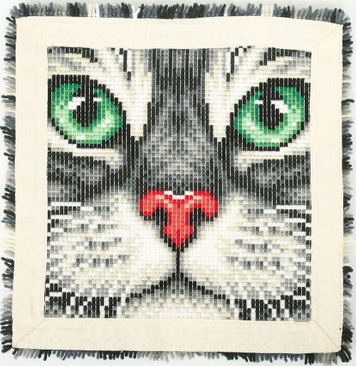 "Cat" Latch Hook Rug Kit 53.5*53.5cm