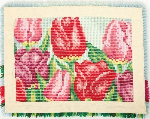 "Tulips" Latch Hook Rug Kit 45*60cm