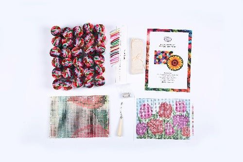 "Tulips" Latch Hook Rug Kit 45*60cm