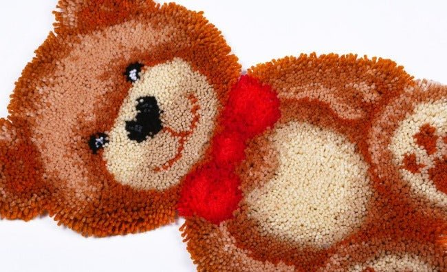 "Teddy" Latch Hook Rug Kit 42*73cm