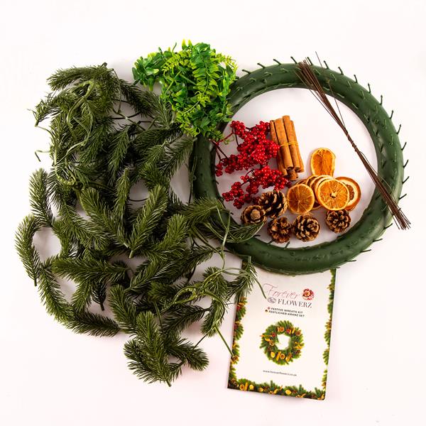 Forever Flowerz 2022 Festive Wreath Kit