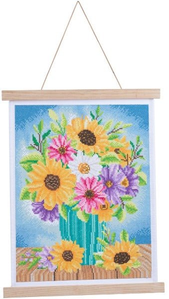 Crystal Art 40x50cm Scroll Kit - Spring Chintz