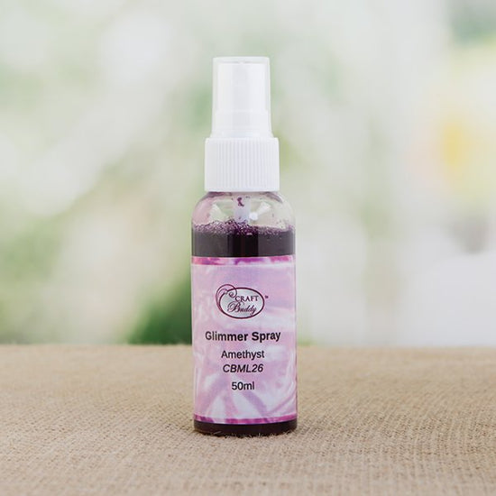 Craft Buddy Glimmer Spray 50ml - INDIVIDUAL OPTIONS AVAILABLE