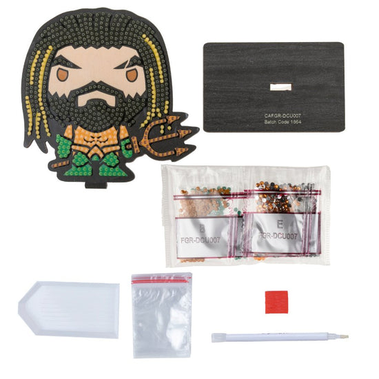 "Aquaman" Crystal Art Buddies DC Series 3 Content