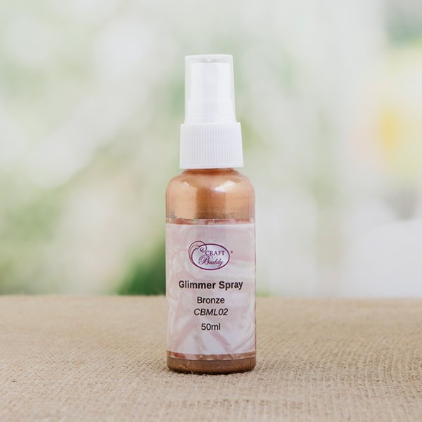 Craft Buddy Glimmer Spray 50ml - INDIVIDUAL OPTIONS AVAILABLE