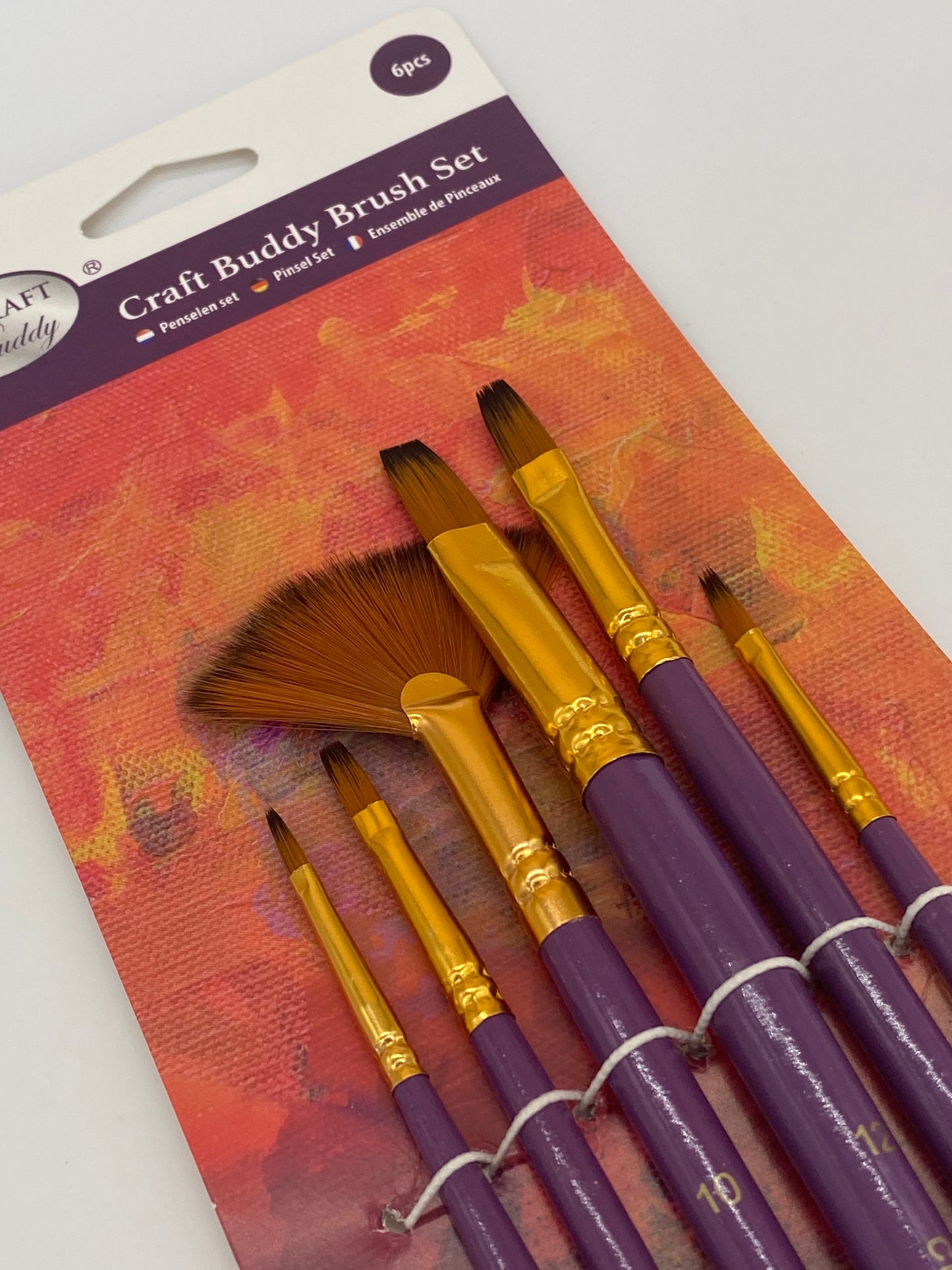 Craft Buddy Set of 6 Brushes