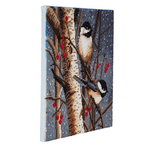 "Woodland Sprites " Framed Crystal Art Kit 30x30cm