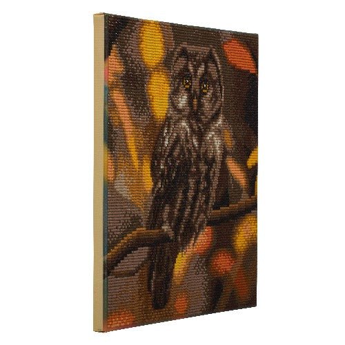 "Tawny Owl" Crystal Art Kit 30x30cm