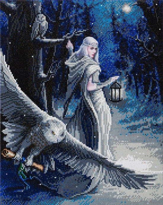 "Midnight Messenger" by Anne Stokes Crystal Art Kit 40x50cm