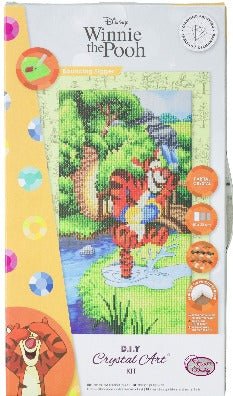 "Pooh and Friends" Disney Crystal Art Triptych