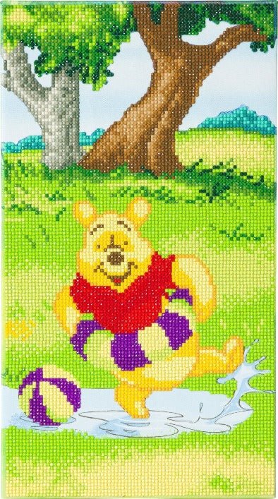 "Pooh and Friends" Disney Crystal Art Triptych