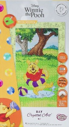 "Pooh and Friends" Disney Crystal Art Triptych