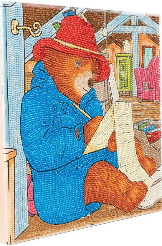 "Paddington & A Letter" 30x30cm Crystal Art Kit