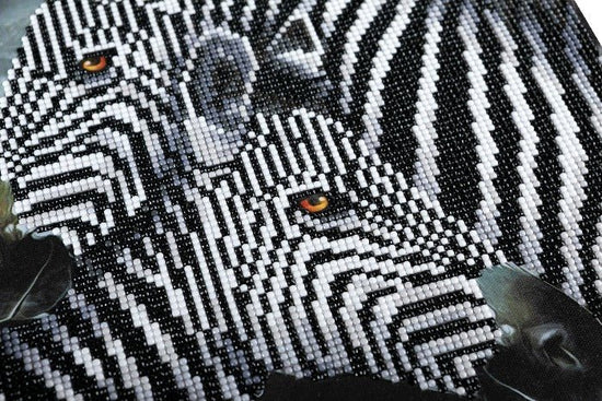 Zebra Hugs Zoomed View Done