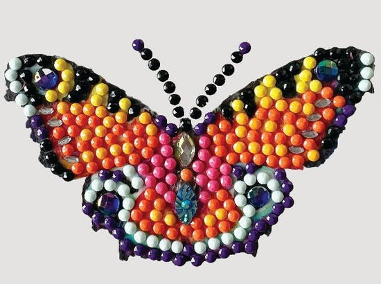 "Beautiful Butterfly" Crystal Art Motif