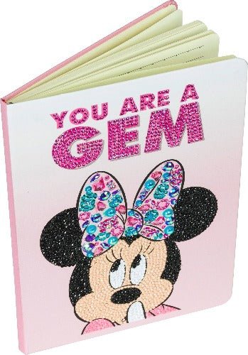 "Classic Minnie" Crystal Art Notebook