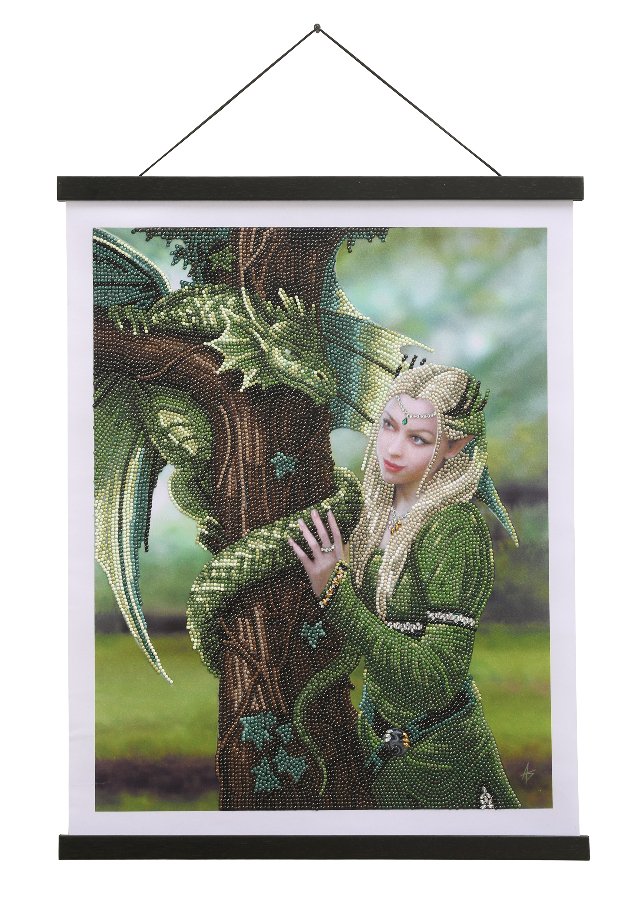 Crystal Art 35x45cm Scroll Kit - Kindred Spirit ANNE STOKES