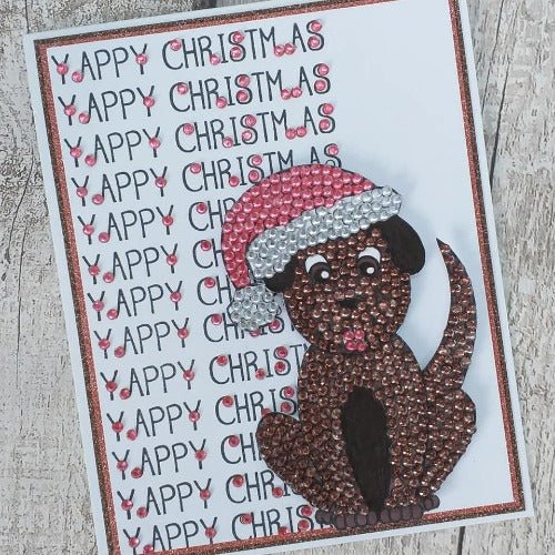 Craft Buddy Festive Friends A5 Crystal Art Stamp Set