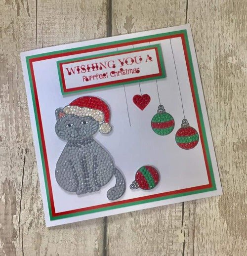 Craft Buddy Festive Friends A5 Crystal Art Stamp Set