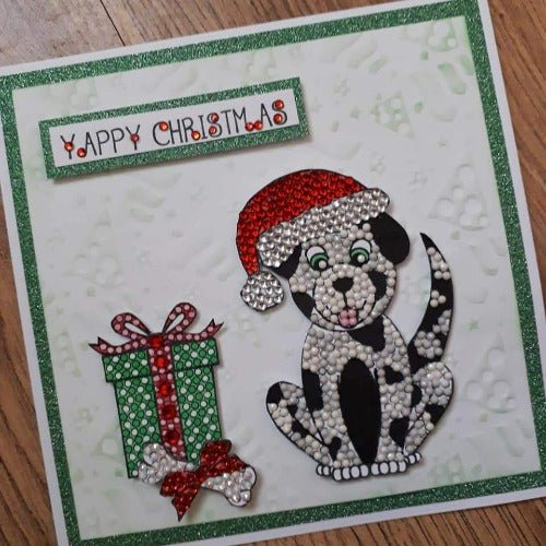 Craft Buddy Festive Friends A5 Crystal Art Stamp Set