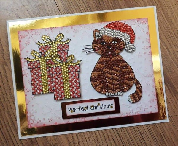 Craft Buddy Festive Friends A5 Crystal Art Stamp Set
