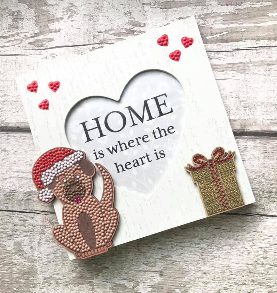 Craft Buddy Festive Friends A5 Crystal Art Stamp Set