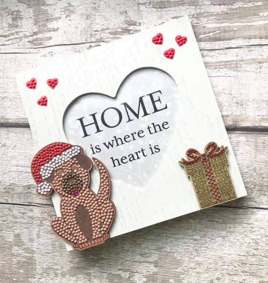 Craft Buddy Festive Friends A5 Crystal Art Stamp Set