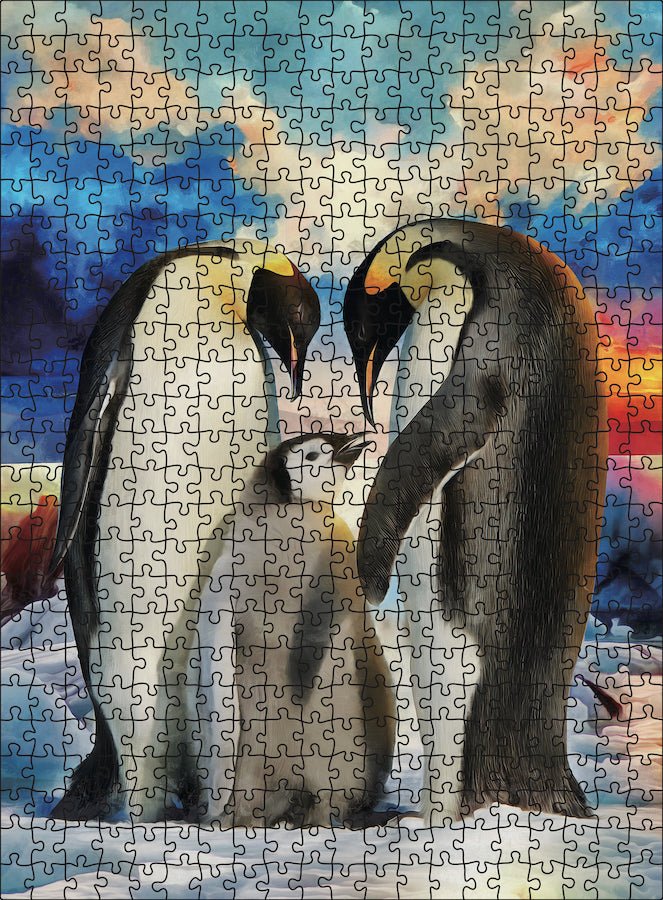 "Animals" Jigsaw Puzzle Set of 2