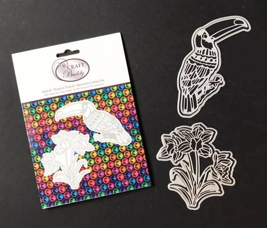 CDB46: Craft Buddy Gem It! ‘Tropical Toucan’ Speciality Cutting Dies