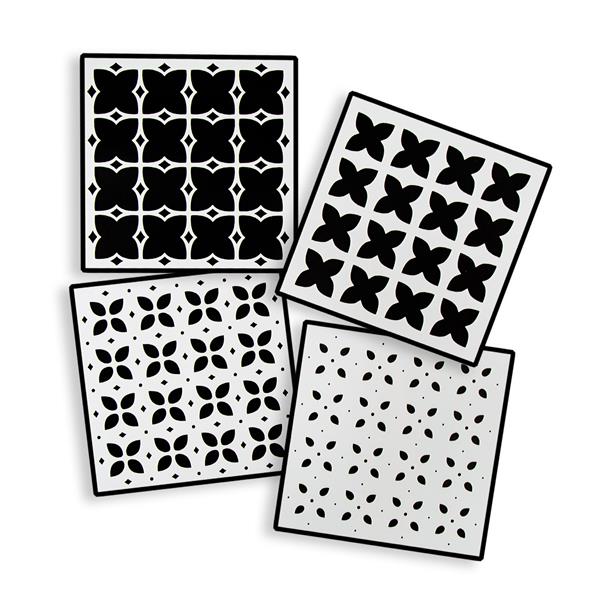 Craft Buddy Premium Embossing Layering Stencils - Geometric