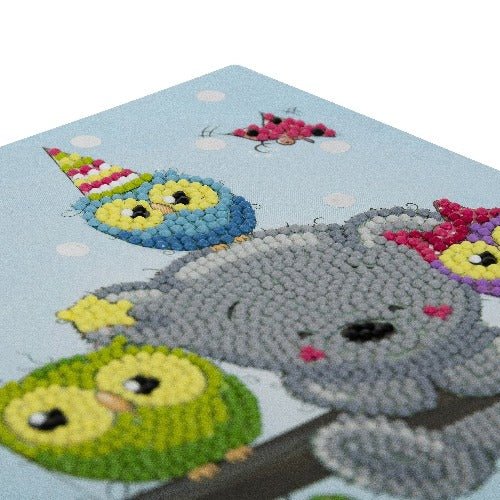 "Birthday Friends" Crystal Art Card Kit